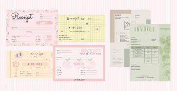receipt and invoice templates
